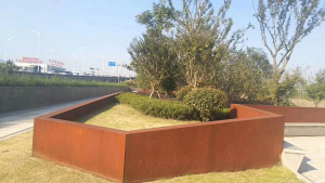 浦城耐候钢挡土墙